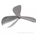 3 blade outboard boat stainless steel marine propeller